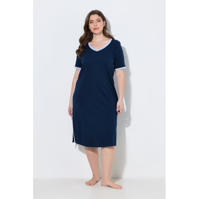 Chemise de nuit à rayures - ULLA POPKEN
