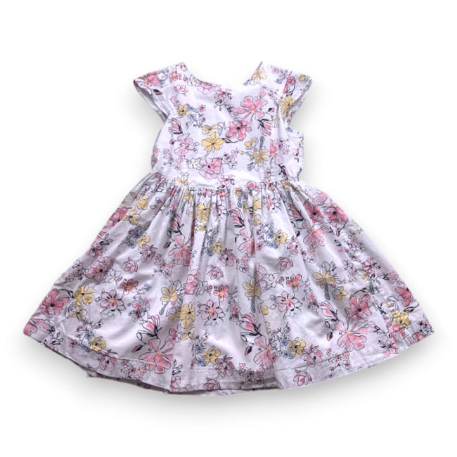 Robe enfant - Très bon état blanc <span itemprop=