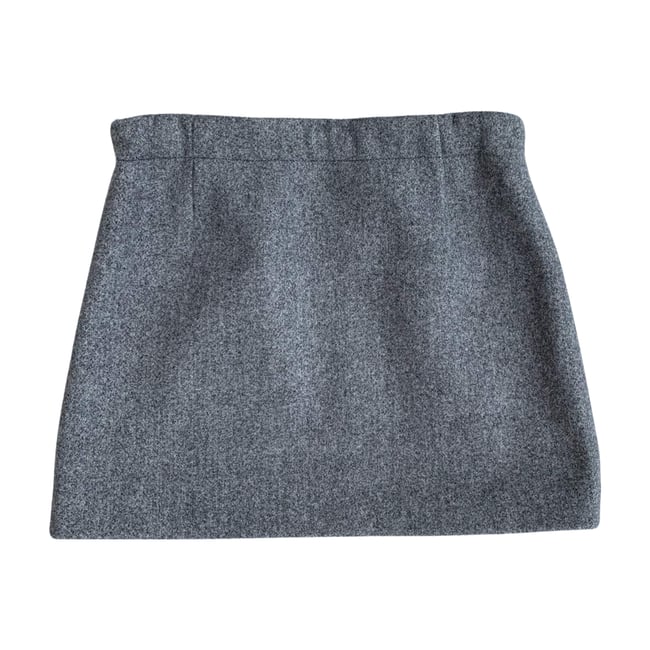 Jupe enfant - Très bon état gris <span itemprop=