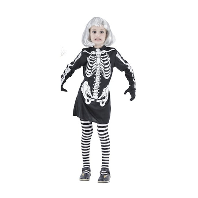 costume halloween squelette 10/12 ans - PARTY PRO