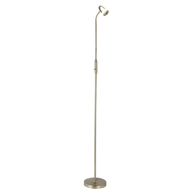Lampadaire Led Design Rodrik Couleur argent <span itemprop=