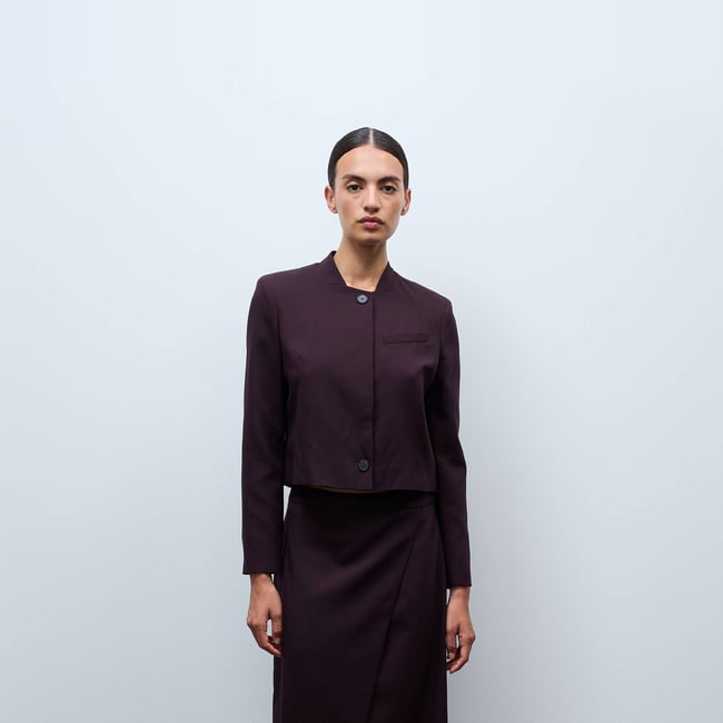 Jupe midi unie avec fente arbre <span itemprop=
