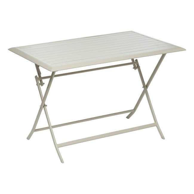 Table de jardin pliante rectangulaire 4 places AZUA - HESPERIDE