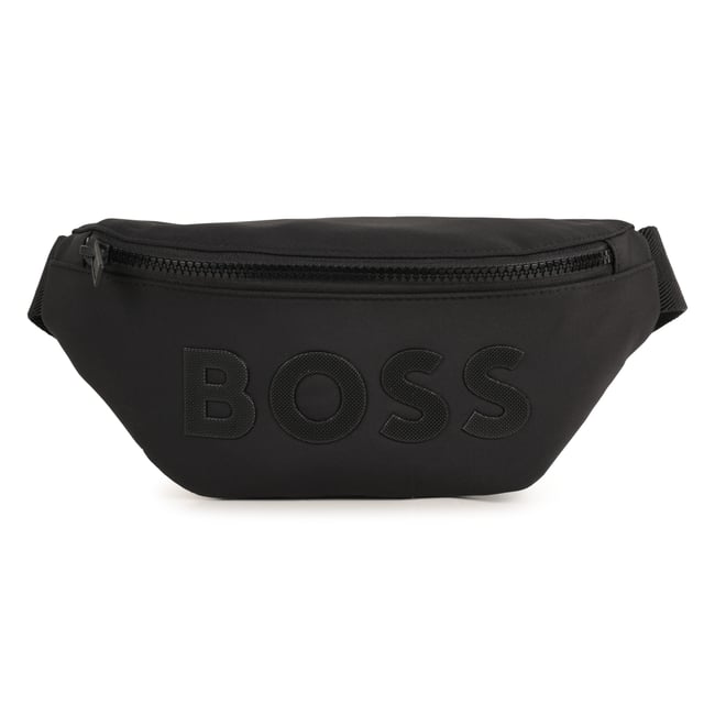 Sac taille en toile black <span itemprop=