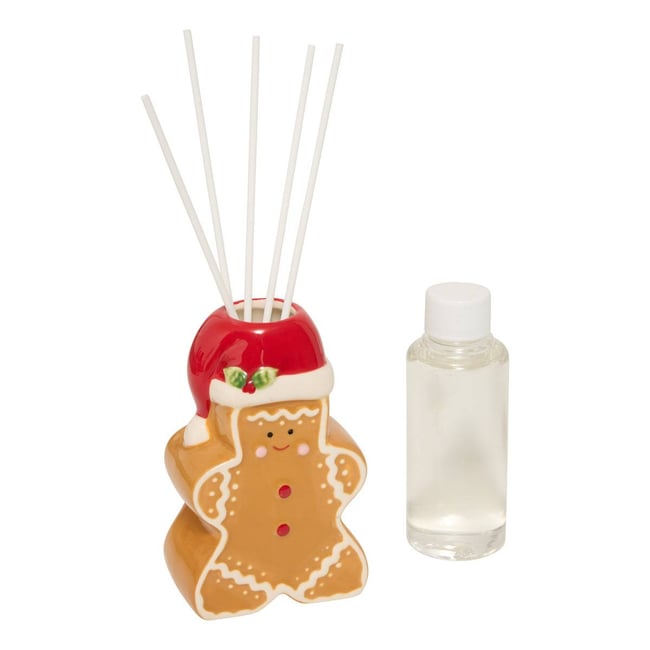 Diffuseur de parfum en céramique pain d'épices 100 ml Couleur unique <span itemprop=