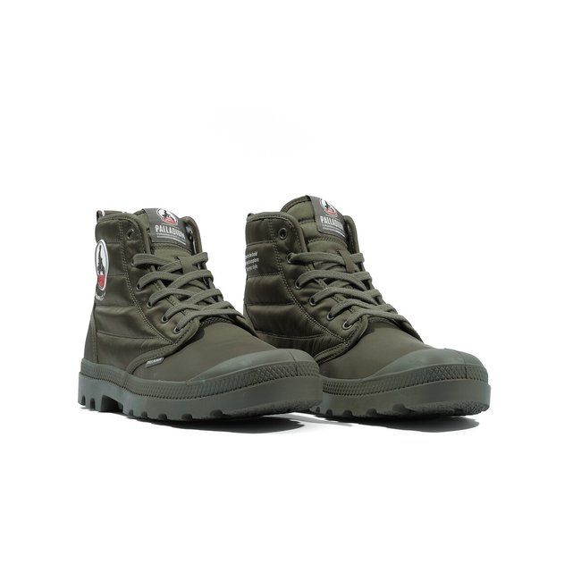High-Top-Sneakers Pampa Hi Dare Rhona x Jott khaki <span itemprop=