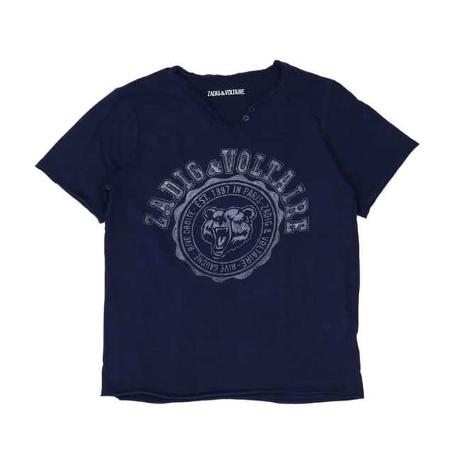 T-shirt enfant - Très bon état bleu <span itemprop=