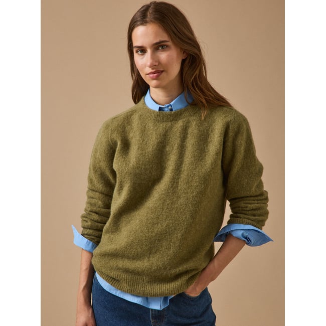 Pull  alpaga et laine - Cyrillus X les 3 Tricoteurs - CYRILLUS