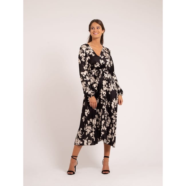 Robe Longue Motifs Ichelle - DONA LISA