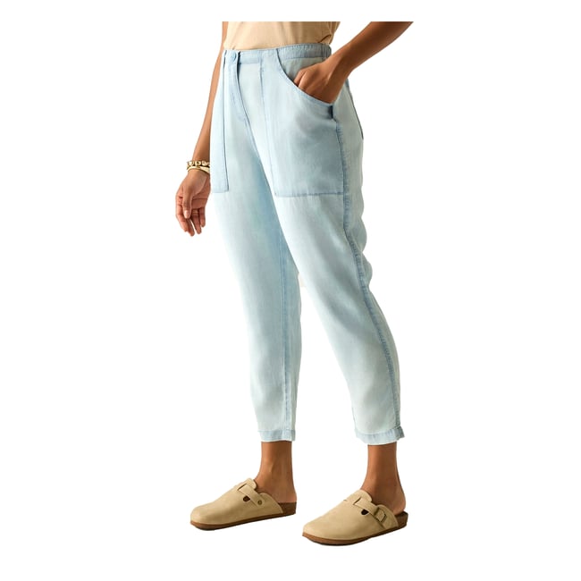 Pantacourt effet jean à taille semi-élastiquée SHOREBELLA - REGATTA