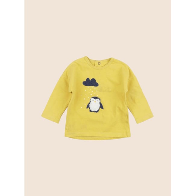Tee-shirt - Bon état jaune <span itemprop=