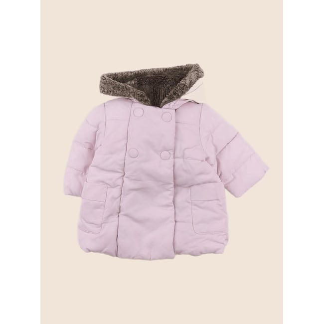 Doudoune - Très bon état rose <span itemprop=