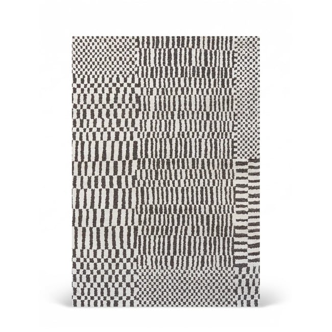 Tapis tissé plat moderne STRUCTURES - NOVATREND