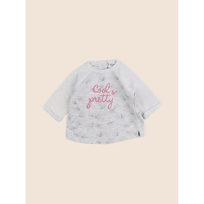 Sweat - Très bon état gris <span itemprop=