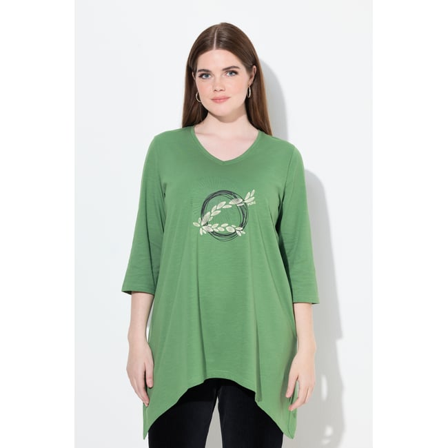 T-shirt en coton bio avec broderie - ULLA POPKEN
