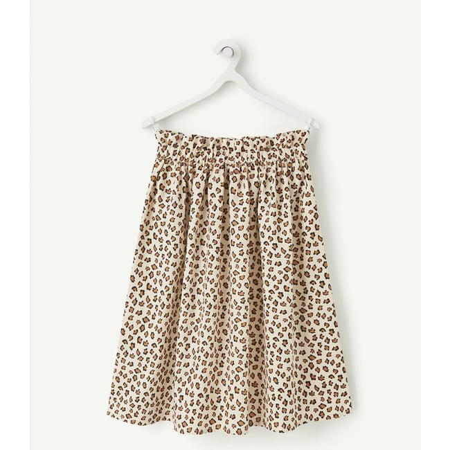 Maxi Jupe Zara Imprimée Léopard - Taille L, Occasion Très Bon état, Longueur Longue