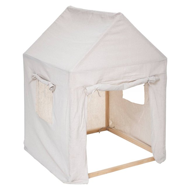 Cabane enfant Couleur beige <span itemprop=