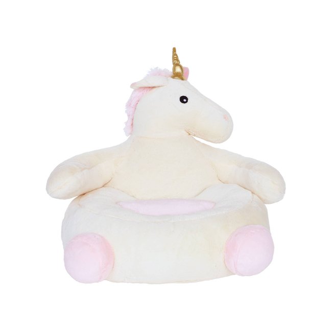 Fauteuil licorne pour enfant LULU Couleur rose / blanc <span itemprop=