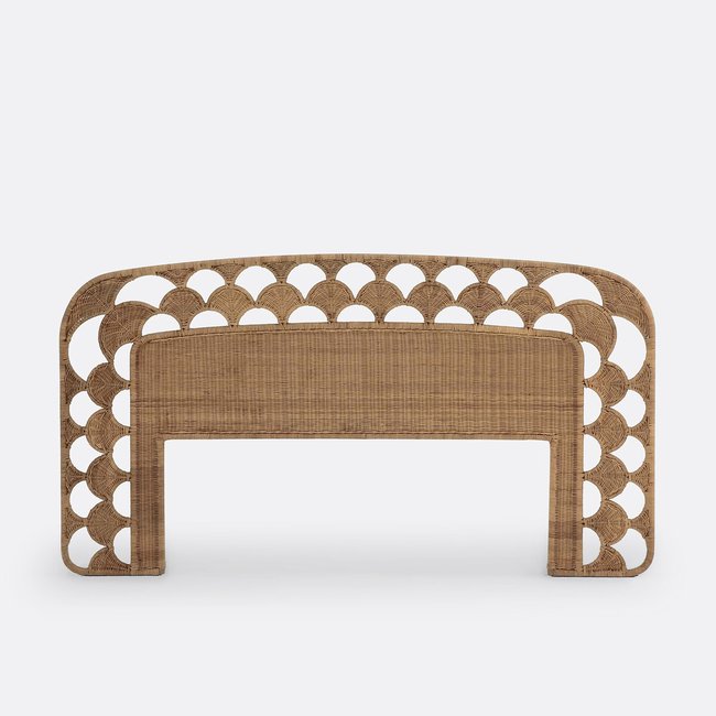 Tête de lit rotin tressé, Palma Couleur naturel <span itemprop=