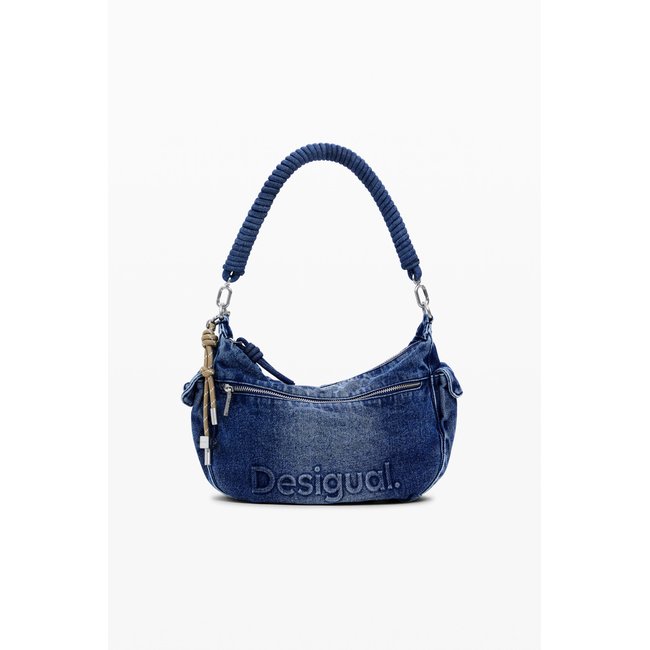 Sac en denim moyen bleu clair <span itemprop=