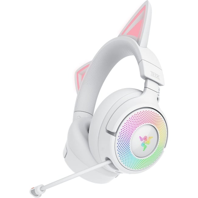 Casque gamer KRAKEN KITTY V3 PRO BLANC - RAZER