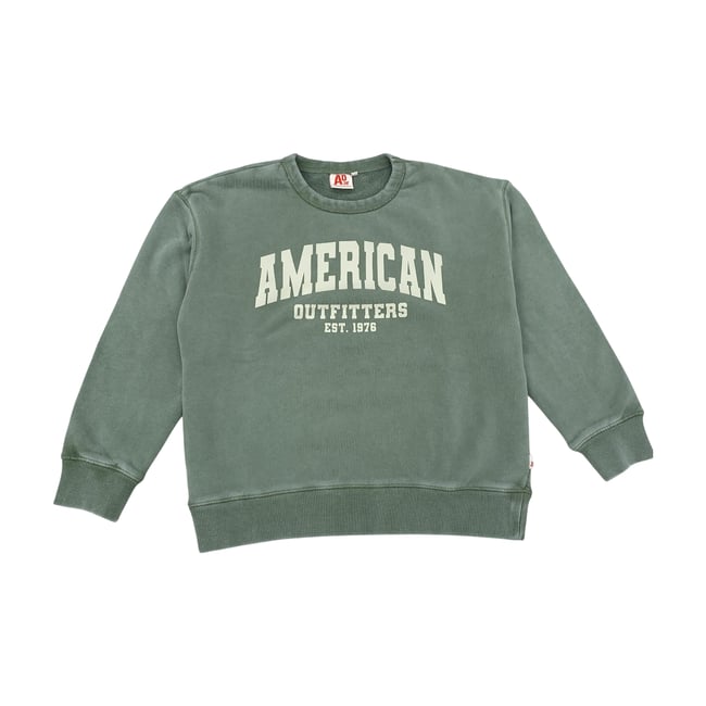 Pull enfant - Très bon état vert <span itemprop=