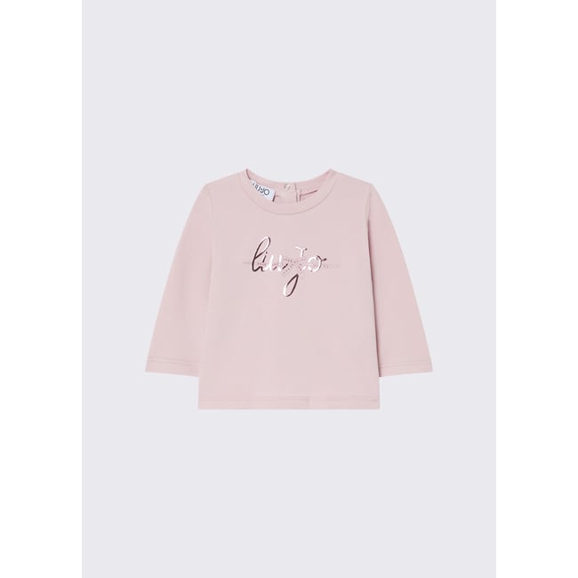 T-shirt avec imprimé rose <span itemprop=
