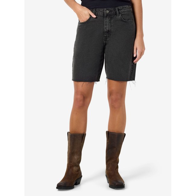 Shorts En Jean black denim <span itemprop=