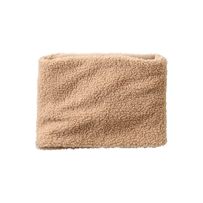 Snood en sherpa doublé polaire beige <span itemprop=