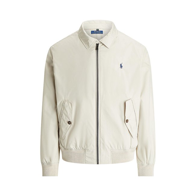 Zip up bomber jacket grey Polo Ralph Lauren La Redoute