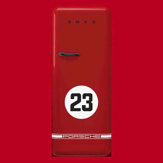 Réfrigérateur 1 porte poignée à gauche FAB28 rouge salzburg brillant <span itemprop=