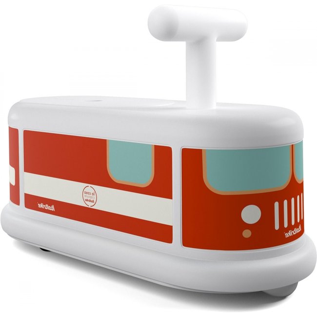 Porteur La Cosa 1 Pompiers 1/6 ans rouge <span itemprop=