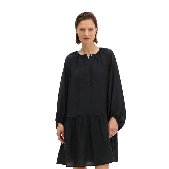 Robe crinkle A-Shape en mélange de viscose - MARC O'POLO