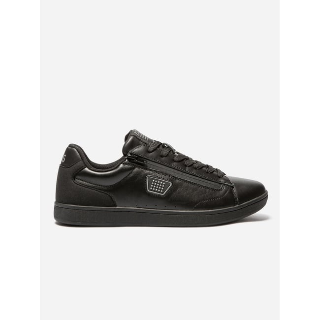Baskets zippées LAURICK noir <span itemprop=