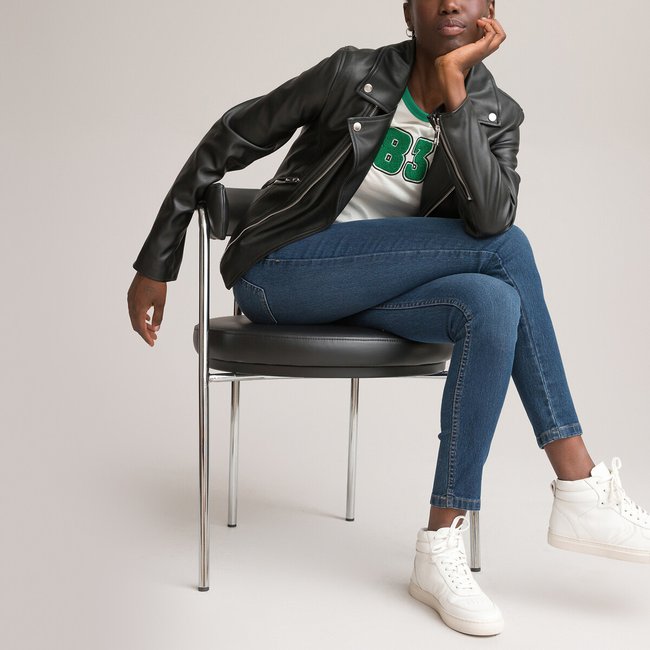 La redoute leather jacket sale