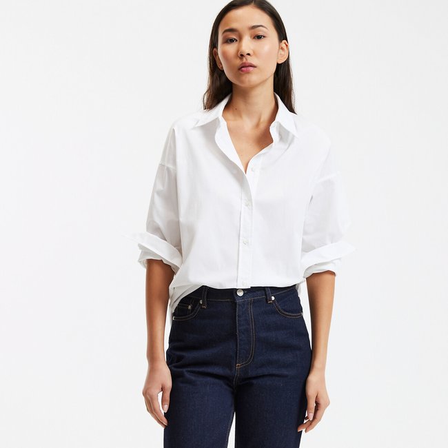 Camisa estilo túnica oversize, Signature, APOLLINE - LA REDOUTE COLLECTIONS