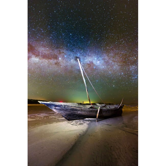 Tableau zanzibar boat - HEXOA