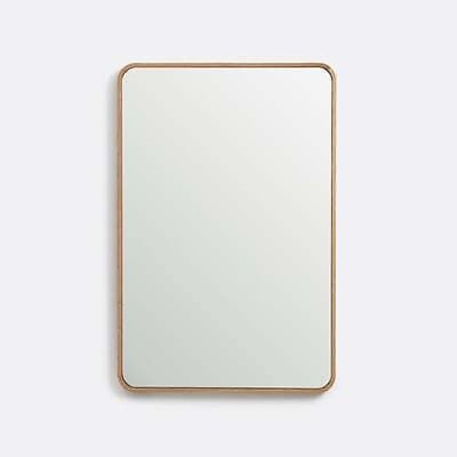 УЦЕНКА: Зеркало, шпонированное дубом, 60x90 см, Iodus / Иодус цвет дуб LA REDOUTE INTERIEURS