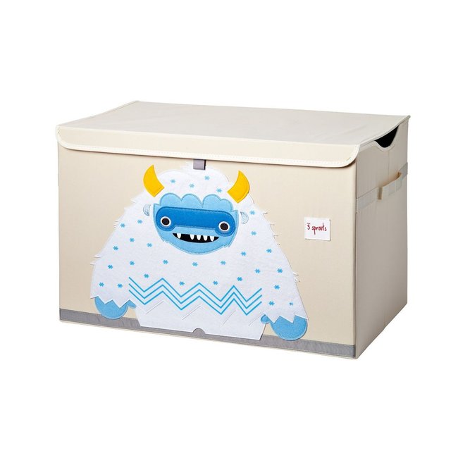 Coffre à jouets Couleur yéti <span itemprop=