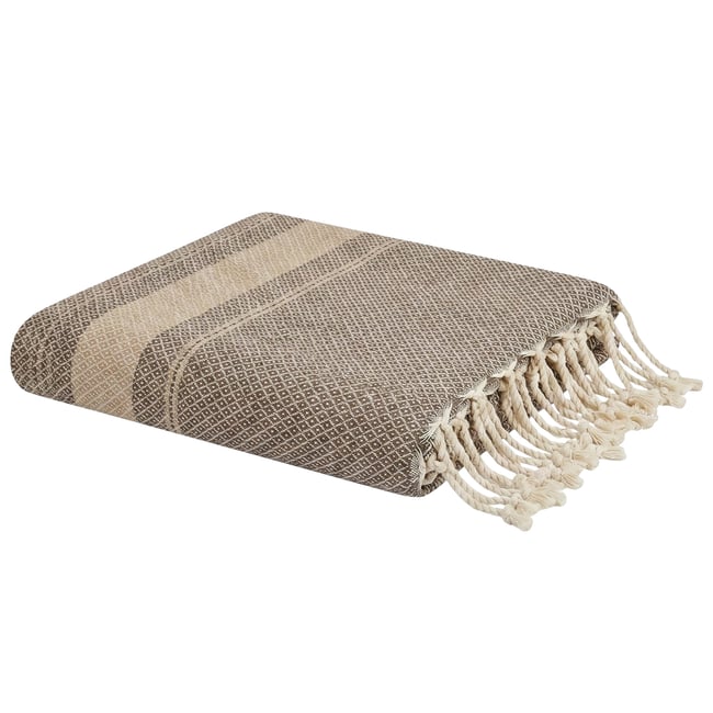 Fouta tunisienne 1x2m coton recyclé jacquard oeil d'oiseau Spargi REVA COLLECTION - SEVIRA KIDS