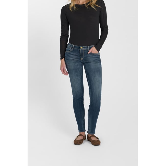 Jeans push-up slim PULP, longueur 34 blue <span itemprop=
