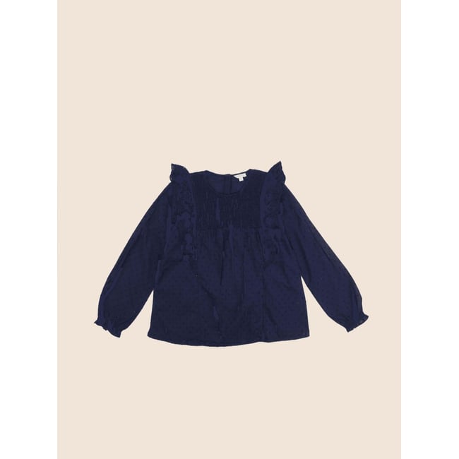 Blouse - Très bon état bleu <span itemprop=