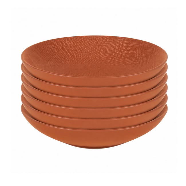 Grande assiette creuse Vesuvio   25 cm (lot de 6) - TABLE PASSION