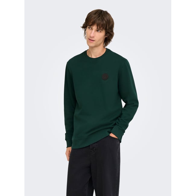 Sweat-Shirt verte - pine grove 1 <span itemprop=