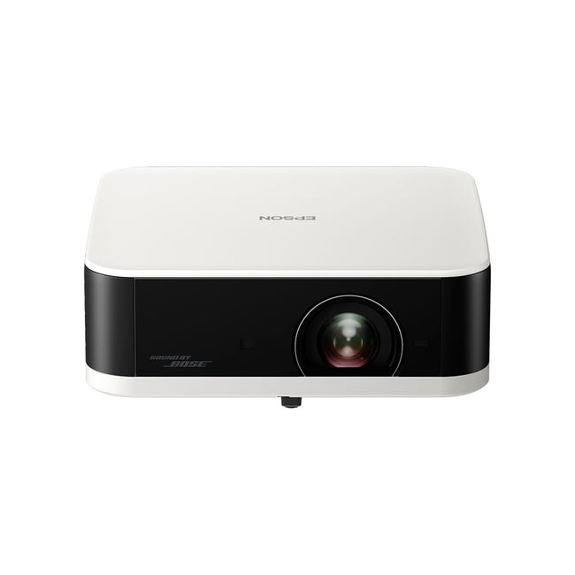 Vidéoprojecteur portable EF-61W 2025 Full HD, Google TV blanc <span itemprop=