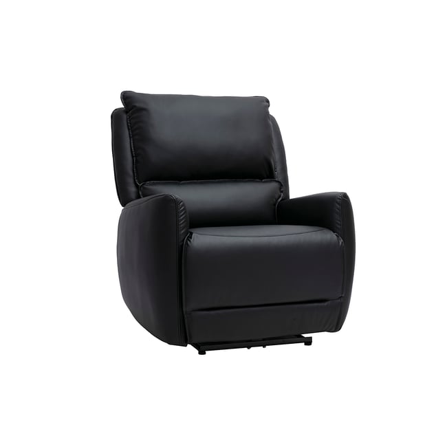 Fauteuil relax électrique en tissu effet velours texturé beige RACHEL - MILIBOO