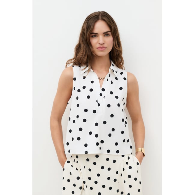Chemise droite col CHEMISE CROMANTIQUE ivoire <span itemprop=