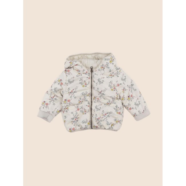 Doudoune réversible - Très bon état beige <span itemprop=
