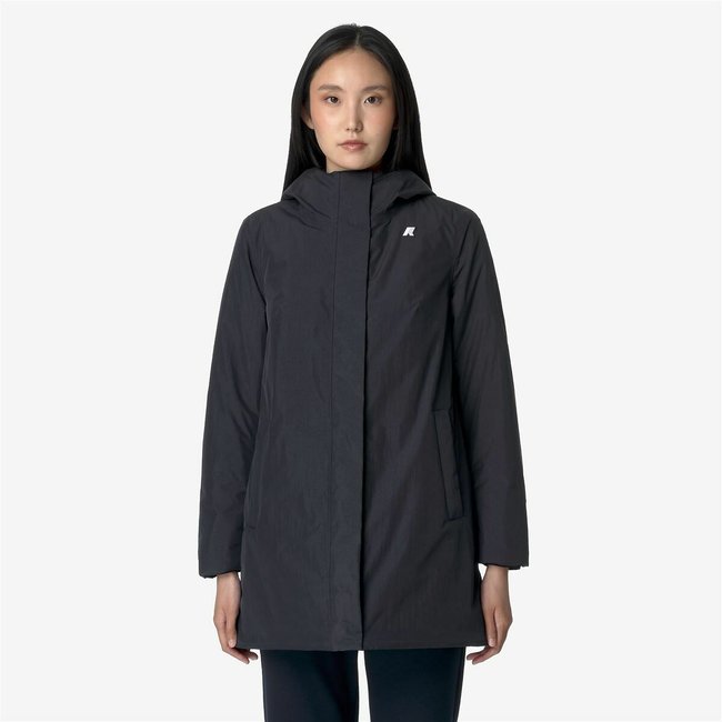 Coupe-vent à capuche SOPHIE SOFT TOUCH MARMOTTA bleu marine <span itemprop=