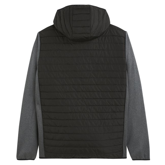 Multi quilted jacket in dual fabric Jack Jones La Redoute